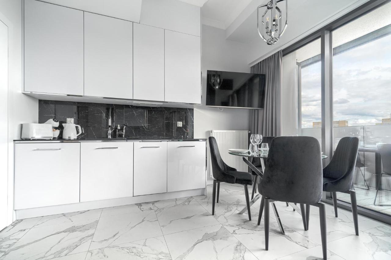 Apartament W Hanza Tower Szczecin Extérieur photo